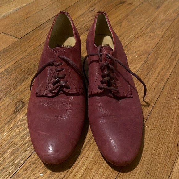 Vintage John Fluevog 1422023 burgundy kitten heel - Picture 6 of 10